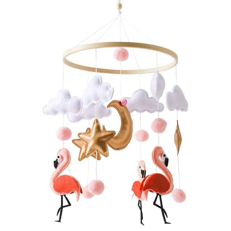 Mobile bébé doux amusant apaisant Flamant Rose SweetDreams