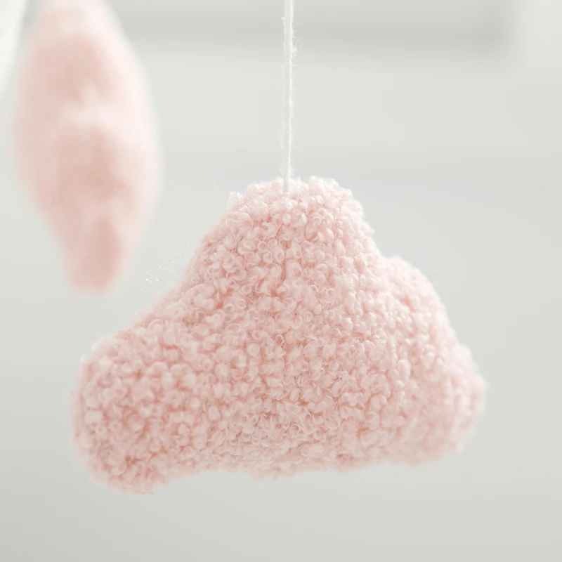 Mobile pour Bébé nuage suspendu WoodenCribBell Nuages