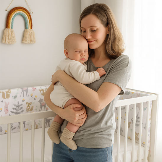 tour de lit bébé doux apaisant respirant Douillet