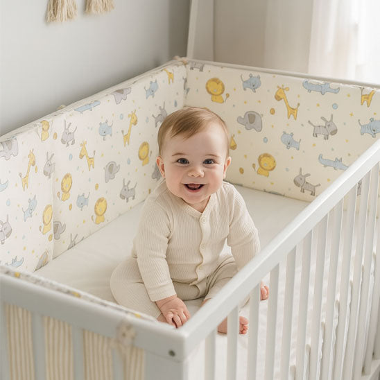 Tour de lit bébé doux enveloppant respirant Douillet