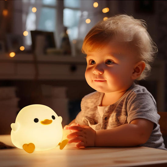 Veilleuse bebe canard douce réconfortante DuckLight