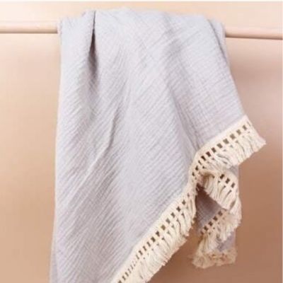 Couverture Bebe douce confortable BabyBlanket Gris