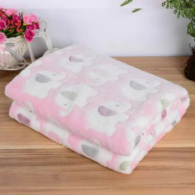 Couverture bebe douce douillette Éléphanteau Douceur