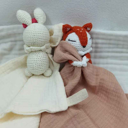 Doudou bebe doudou fait main Cozy Crochet Friends