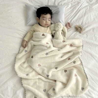 Plaide bebe douce polaire sommeil paisible Soie Polaire