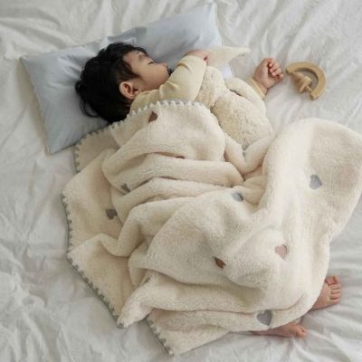 Plaide bebe douce polaire sommeil profond Soie Polaire