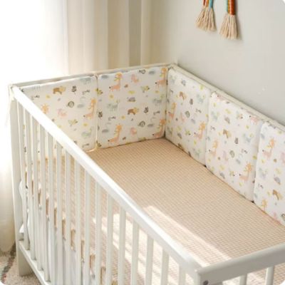 Tour de lit bébé confortable douillet Cocon Protecteur Forêt