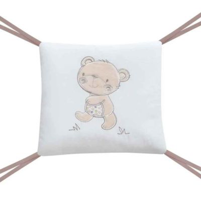 Tour de lit bébé ours mignon Ourson Rêveur Coton Bio