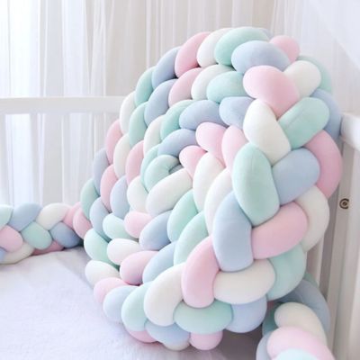 Tresse de lit 3m douce confortable cocon multicolore