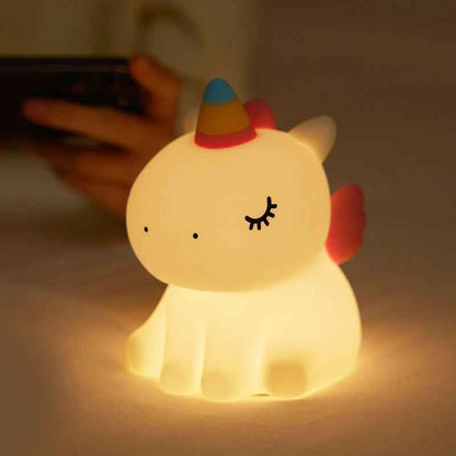 Veilleuse bébé lumière douce Lueur de Licorne