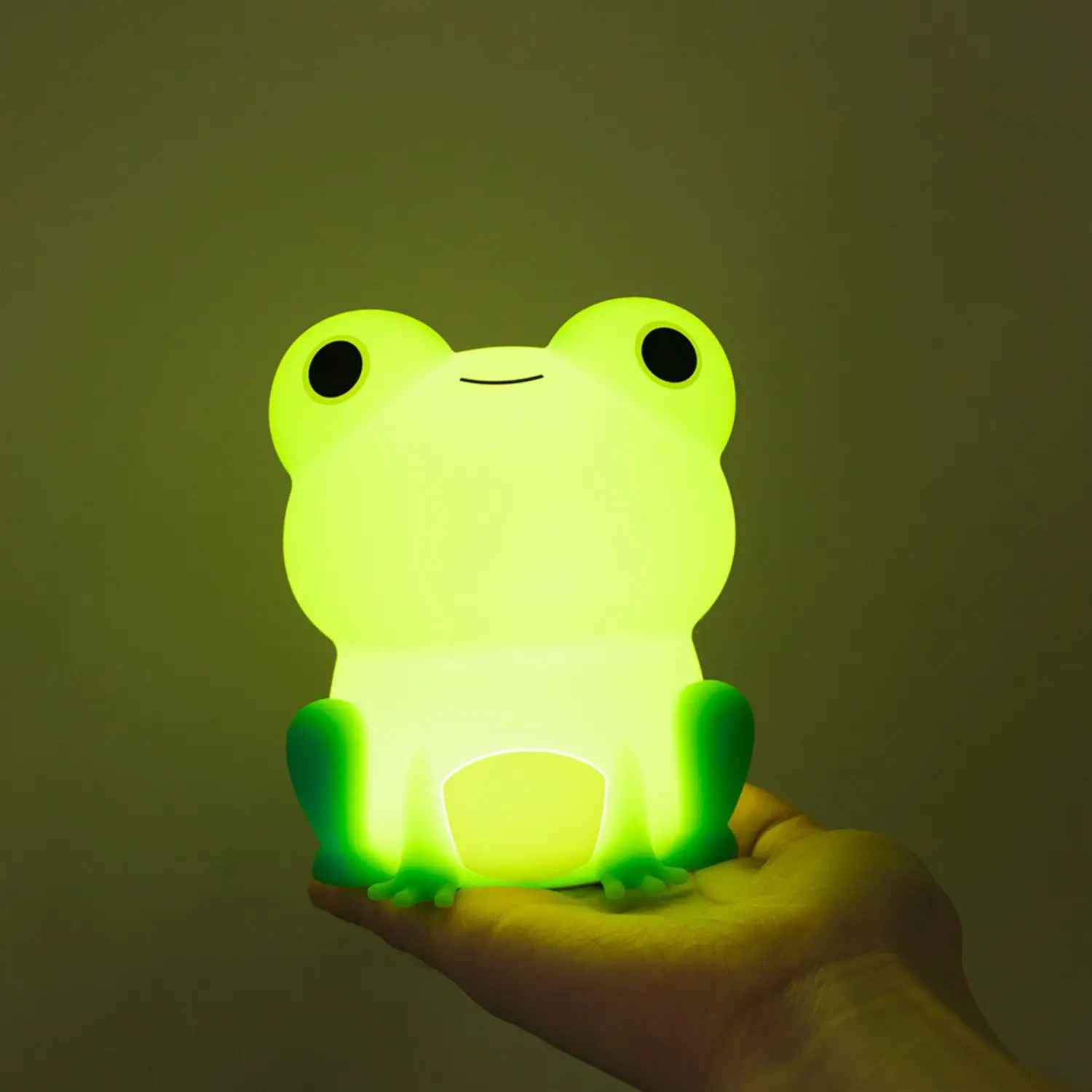 Veilleuse bébé mignonne Veillante Grenouille