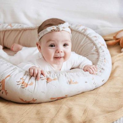 Bebe cocon doux coton BerceauPortableBébé Fox