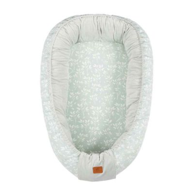 Bebe cocon rassurant motif herbe BerceauPortableBébé Pelouse