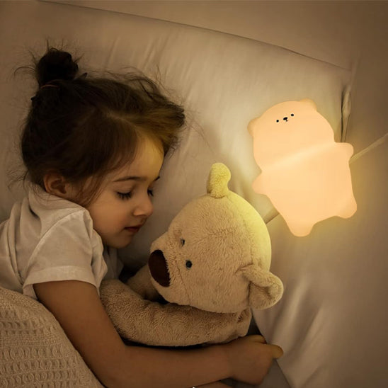 bebe veilleuse ours douce réconfortante SleepyBear