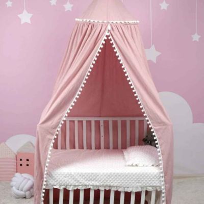 Ciel de lit bebe sommeil serein Canopée Câline