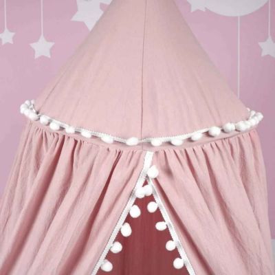 Ciel de lit bebe suspendu féerique Canopée Câline