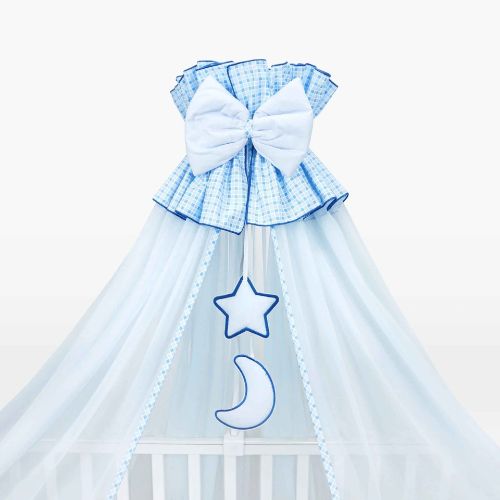 ciel de lit pour fille bleu sommeil paisible Papillon de Nuit