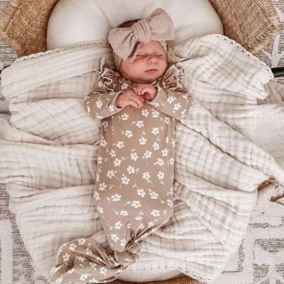 Couverture bébé douce mousseline sommeil paisible Dentelle d'Éveil