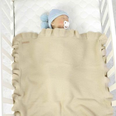 Couverture bébé douce sommeil paisible Maille Nature