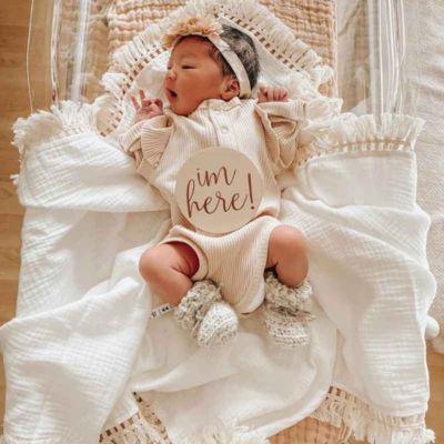 Couverture bebe sommeil paisible pour nouveau né COTELA