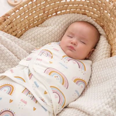 Couverture pour emmaillotage coton sommeil paisible Tendresse Enveloppée