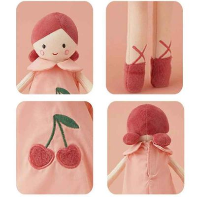 doudou avec finitions soignées poupée câline