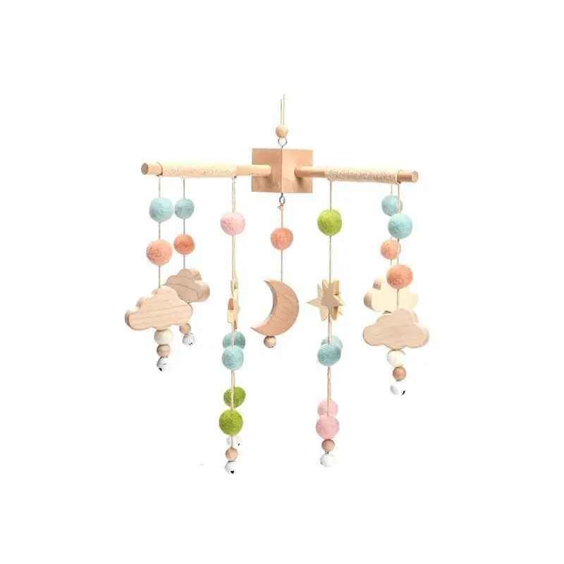 mobile bébé doux bonbons Planètes Éveil Paisible