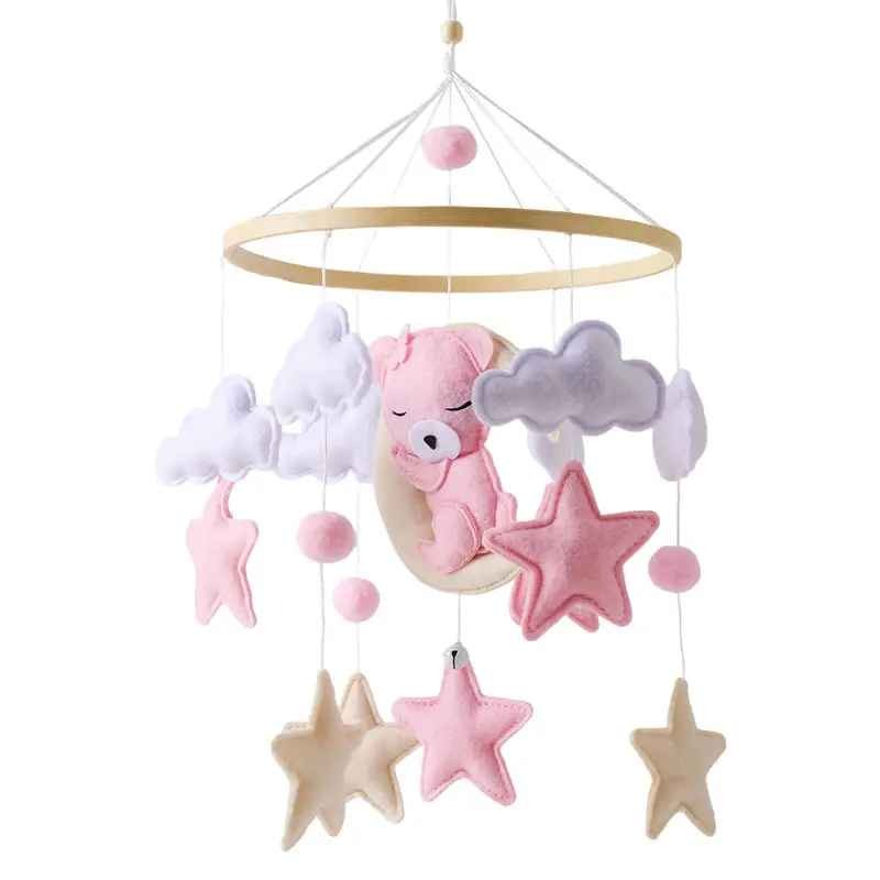 mobile bébé doux rassurant pour bébé Rosie l'Oursonne Doux Apaisant