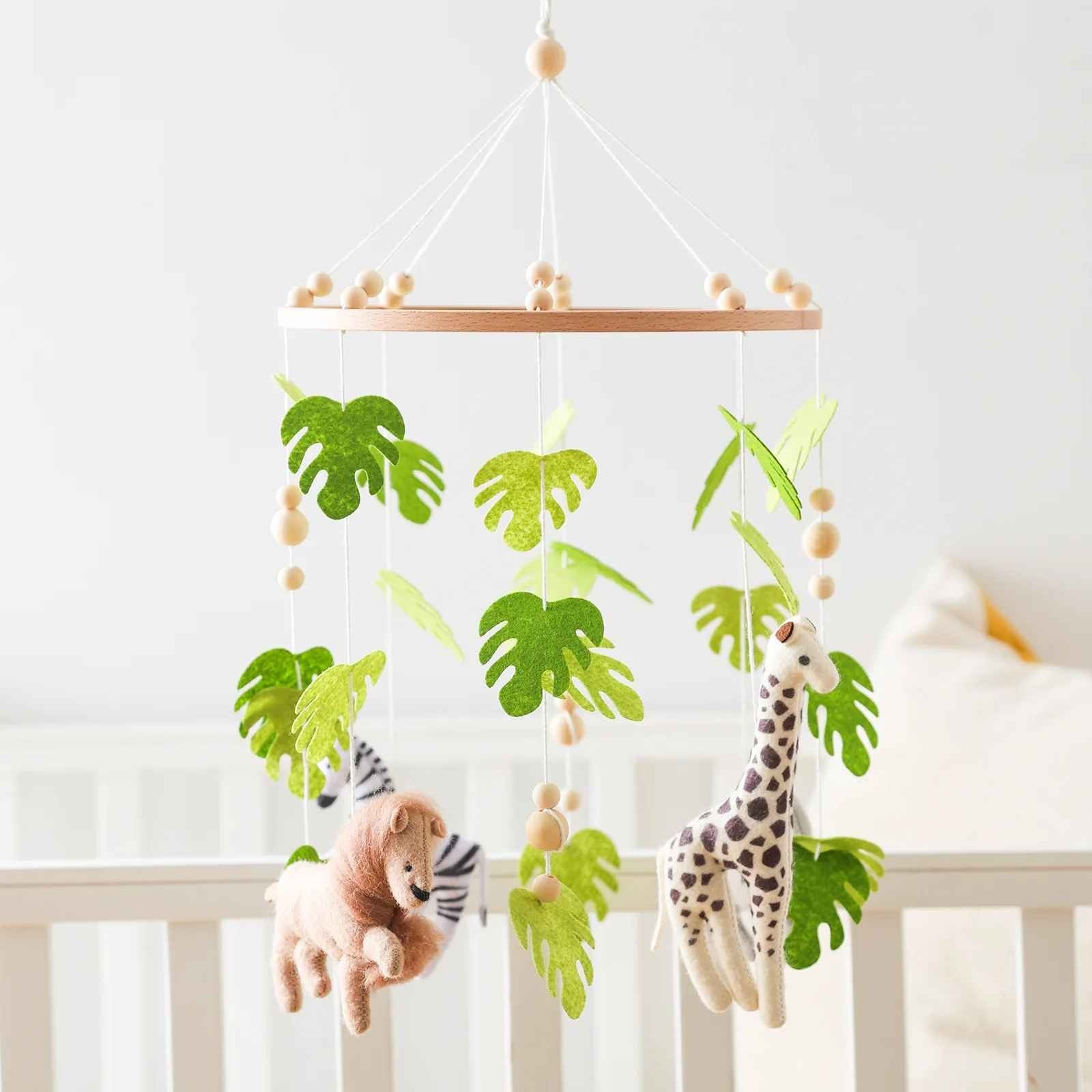 mobile musicale bebe rassurant stimulant Berceuse Safari
