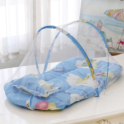 Moustiquaire Lit Bébé - SleepNest™ - Bleu - Mon doux bébé