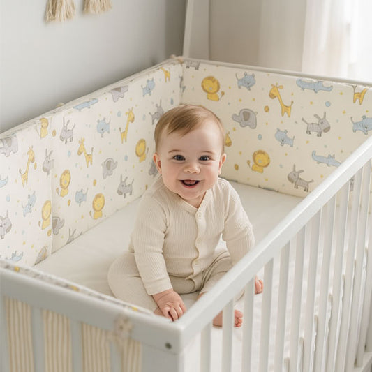 Tour de lit bébé doux enveloppant respirant Douillet