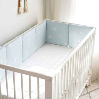 Tour de lit bébé nid douillet Cocon Protecteur Éléphant