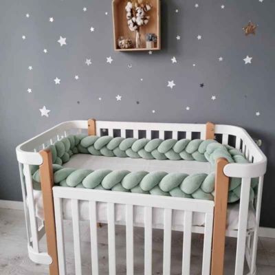 Tresse de lit bébé douce rassurante doudélia