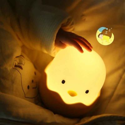 Veilleuse bébé douce mignonne Lueur de Poussin